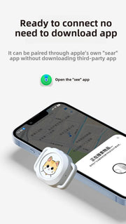 Pet Locator Anti Lost Device Cat Dog Tracking Reservation Device Tracking Artifact Collar Bluetooth GPS Locator for IOS Iphone
